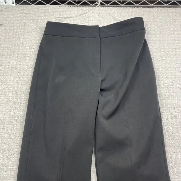 Joseph Ribkoff Wide Leg Trousers Black Pants Metal Stud Detailing Wom Size 6 - Picture 2 of 15